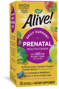 prenatal alive vitamin multi gels soft brands multivitamin