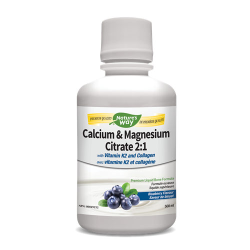 Calcium Magnesium Citrate 21 With Vitamin K2 Collagen