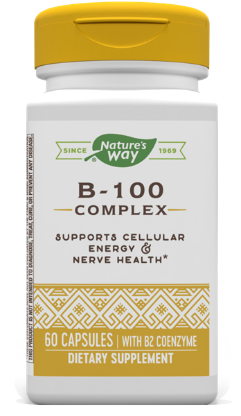 Vitamin B 100 Complex 100 Caps Natures Way